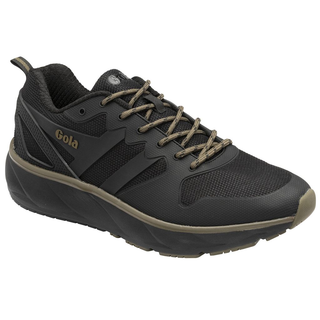 Gola Performance Thunder Sneakers Czarne Khaki Polska | 3561FZROH