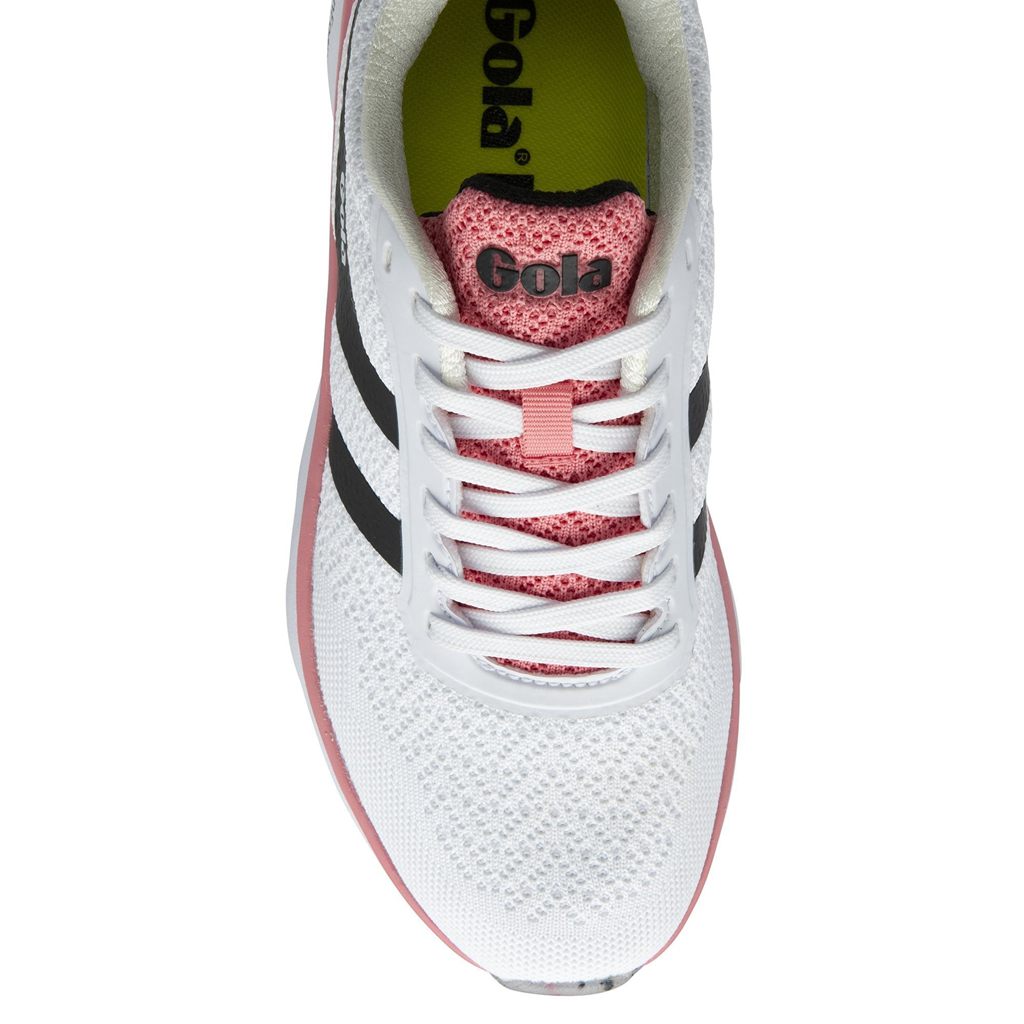 Gola Performance Typhoon RMD Sneakers Białe Czarne Różowe Polska | 2860UBTOH
