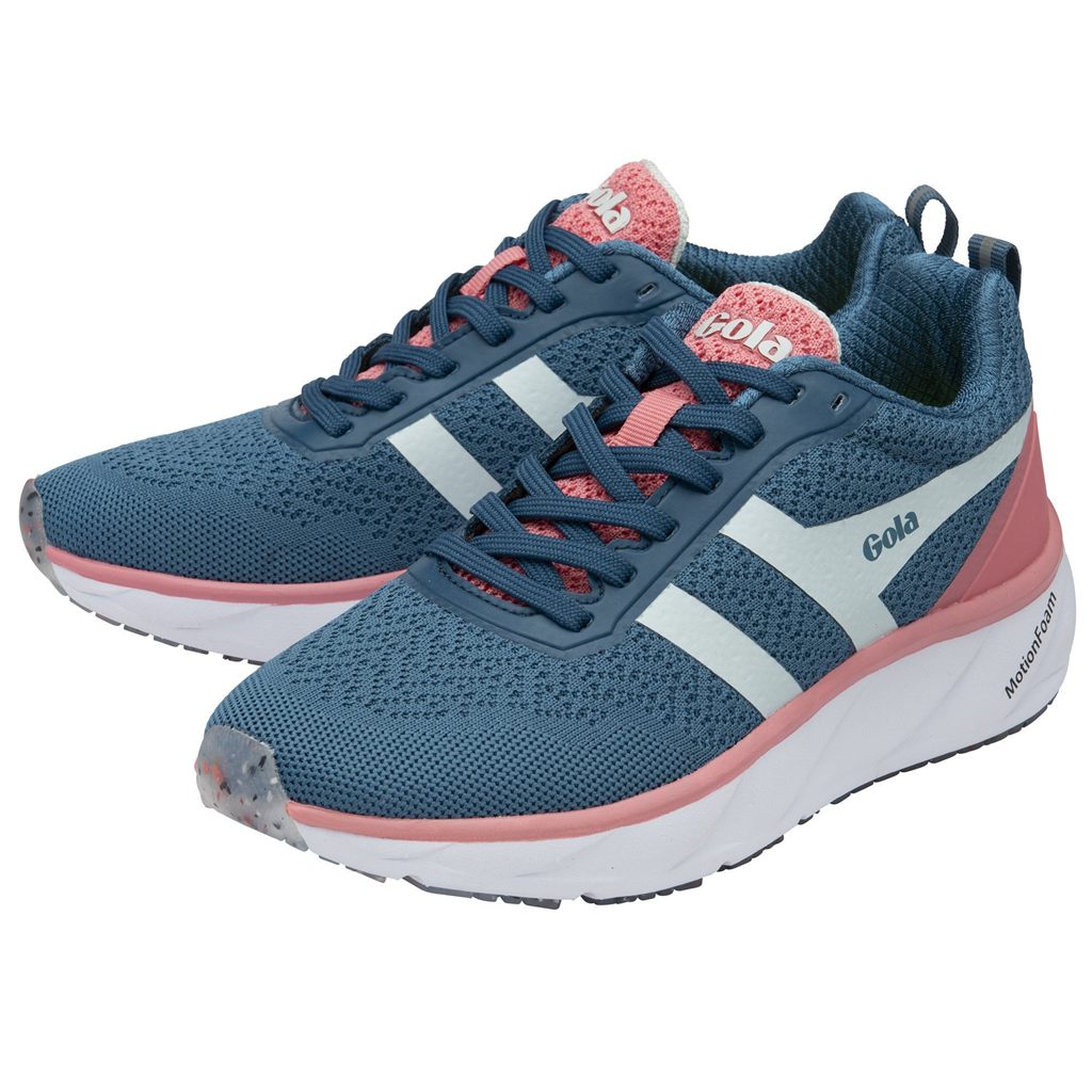Gola Performance Typhoon RMD Sneakers Niebieskie Różowe Polska | 4702VJXIO