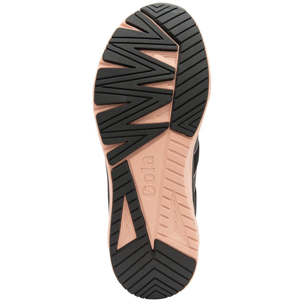 Gola Performance Typhoon Sneakers Czarne Różowe Polska | 4678BYSIR