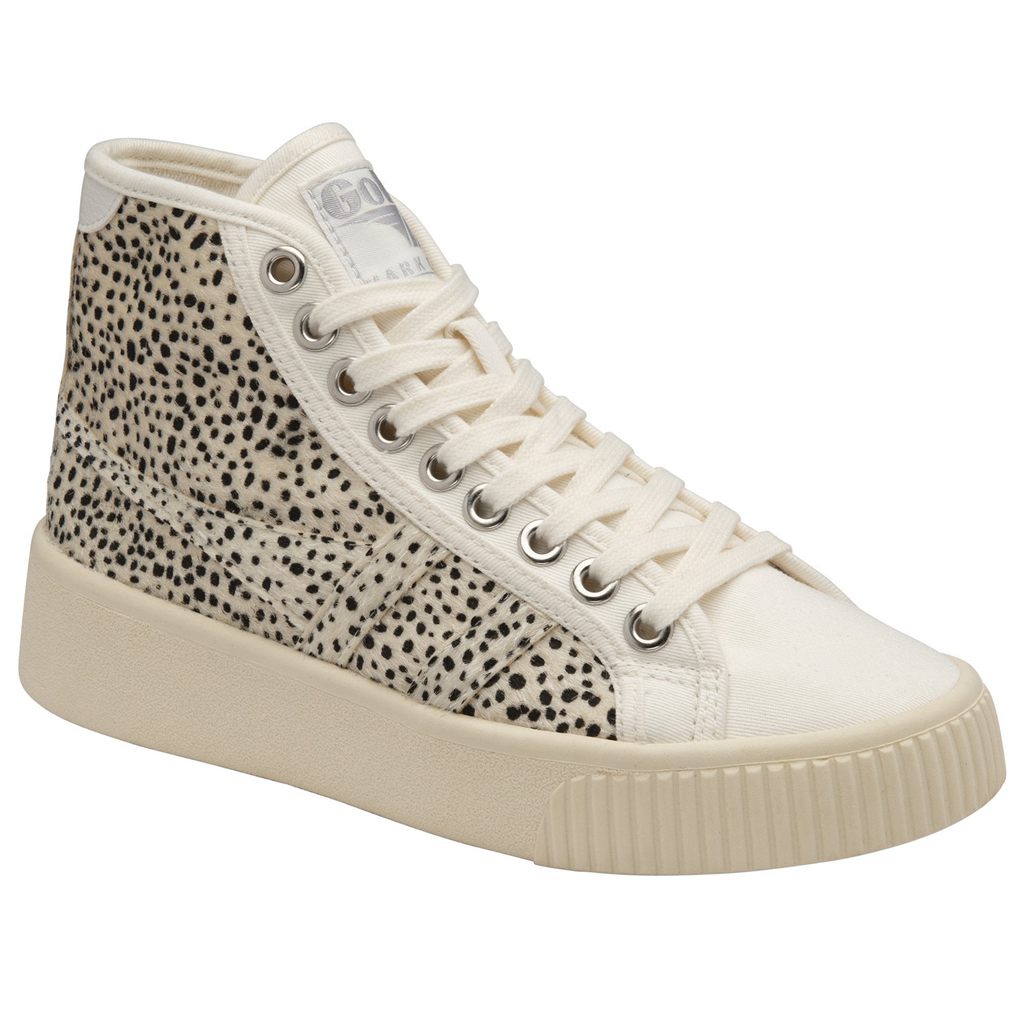 Gola Vegan Classics Baseline High Safari Sneakers Białe Polska | 8917XEHJU
