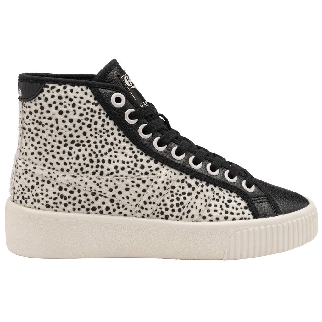 Gola Vegan Classics Baseline High Safari Pure Shoes Czarne Polska | 6847NJQHV