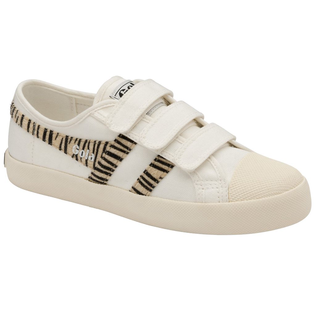 Gola Vegan Classics Coaster Safari Strap Sneakers Białe Polska | 5813TOYIZ