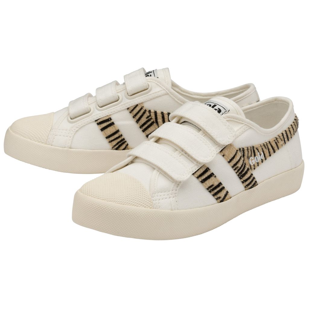 Gola Vegan Classics Coaster Safari Strap Sneakers Białe Polska | 5813TOYIZ