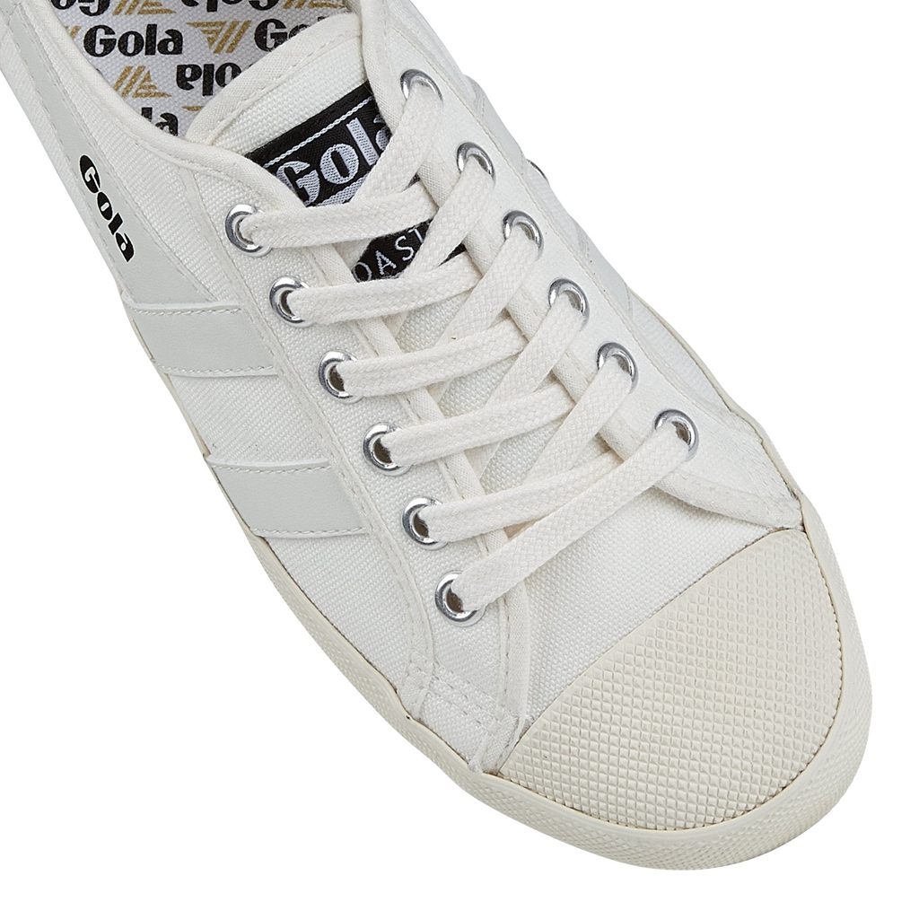 Gola Vegan Classics Coaster Shoes Białe Białe Polska | 8697QOGTS