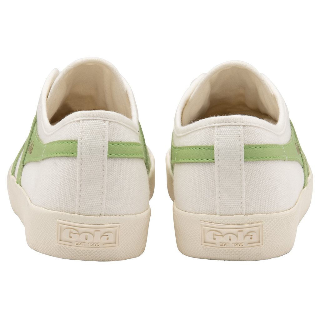 Gola Vegan Classics Coaster Shoes Białe Zielone Polska | 8961TIYSB