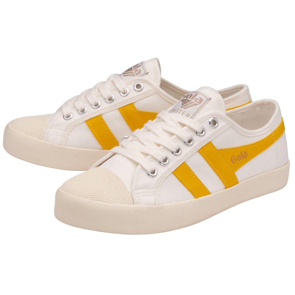 Gola Vegan Classics Coaster Shoes Białe Polska | 5392TZULY
