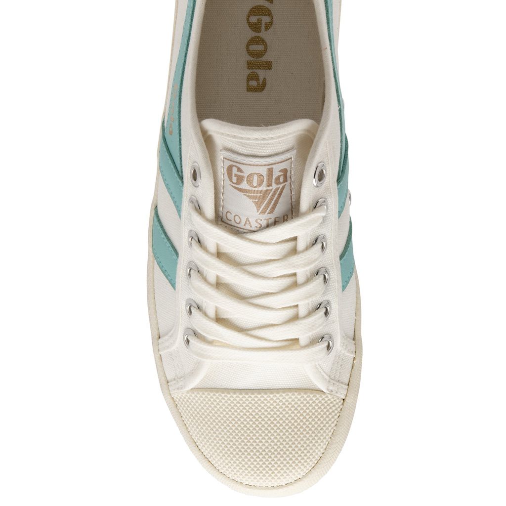 Gola Vegan Classics Coaster Shoes Białe Polska | 0869RLUMZ