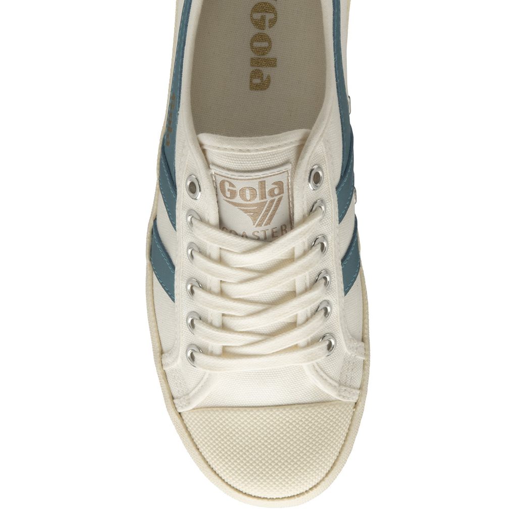Gola Vegan Classics Coaster Shoes Białe Polska | 0458WLHFX