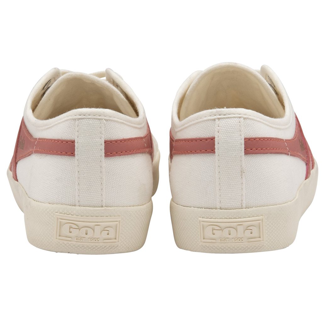 Gola Vegan Classics Coaster Shoes Białe Koralowe Różowe Polska | 1629VCDRW