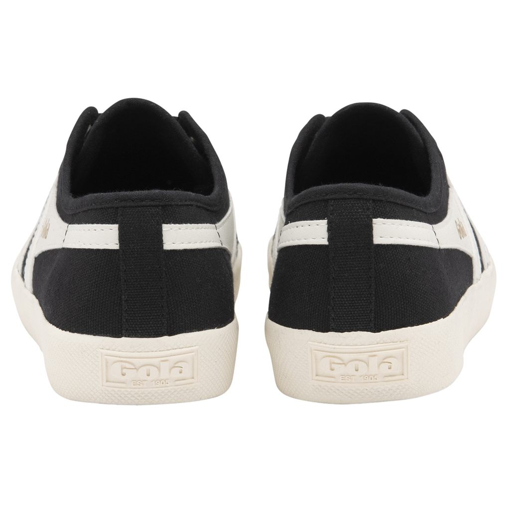 Gola Vegan Classics Coaster Shoes Czarne Białe Złote Polska | 5468CDIPU