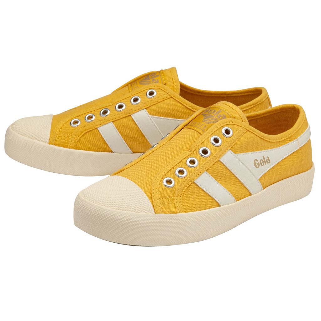 Gola Vegan Classics Coaster Slip Shoes Białe Polska | 4150OCBQA