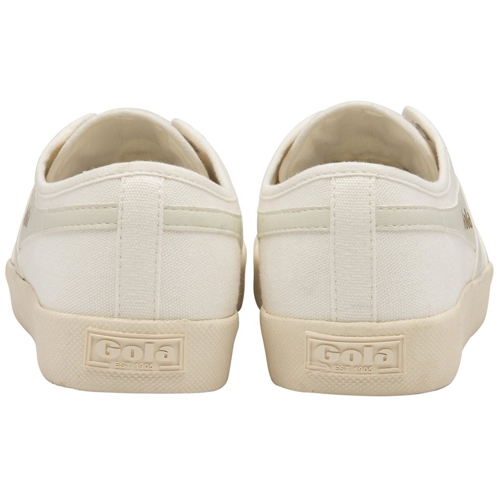 Gola Vegan Classics Coaster Slip Shoes Białe Białe Polska | 6809ZKJLW