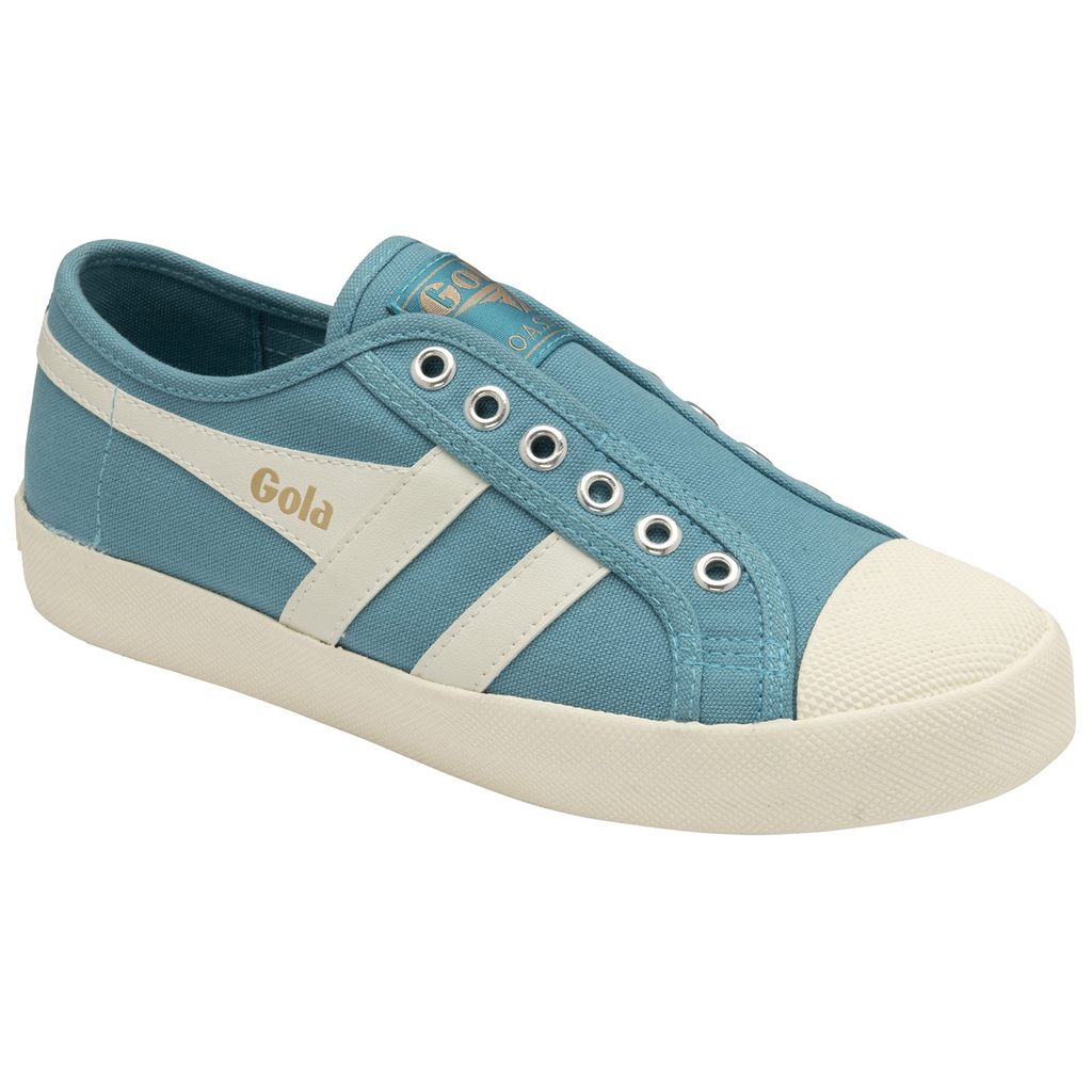 Gola Vegan Classics Coaster Slip Shoes Białe Polska | 1972VCUOZ
