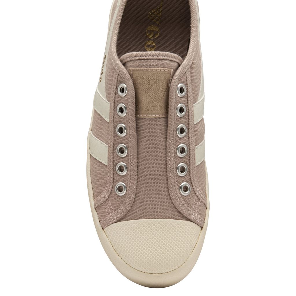 Gola Vegan Classics Coaster Slip Shoes Białe Polska | 9125TYJMR