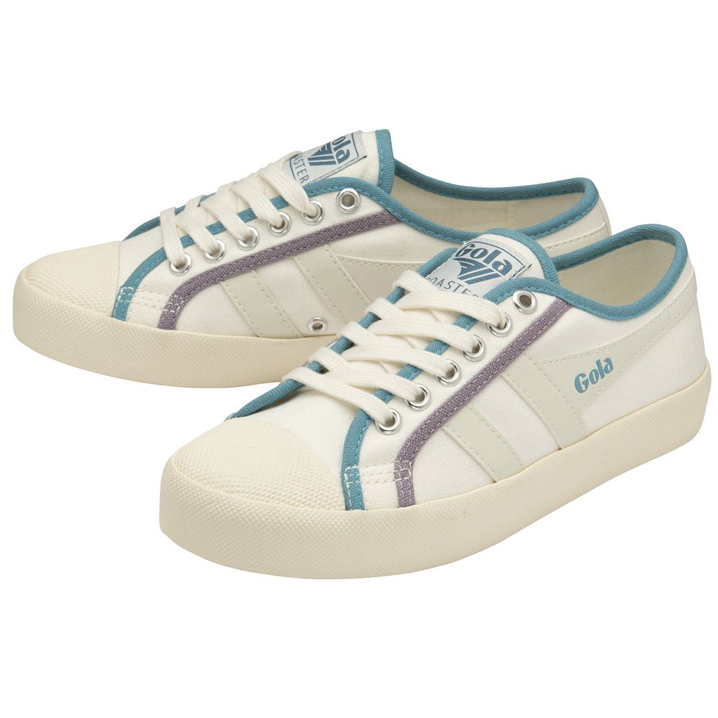 Gola Vegan Classics Coaster Smash Shoes Białe Polska | 3169LCWGR