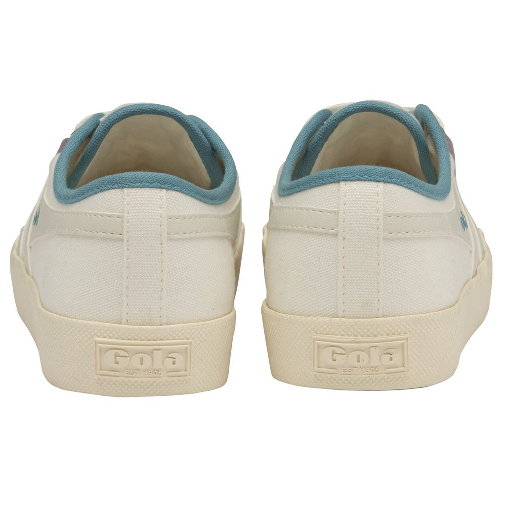 Gola Vegan Classics Coaster Smash Shoes Białe Polska | 3169LCWGR