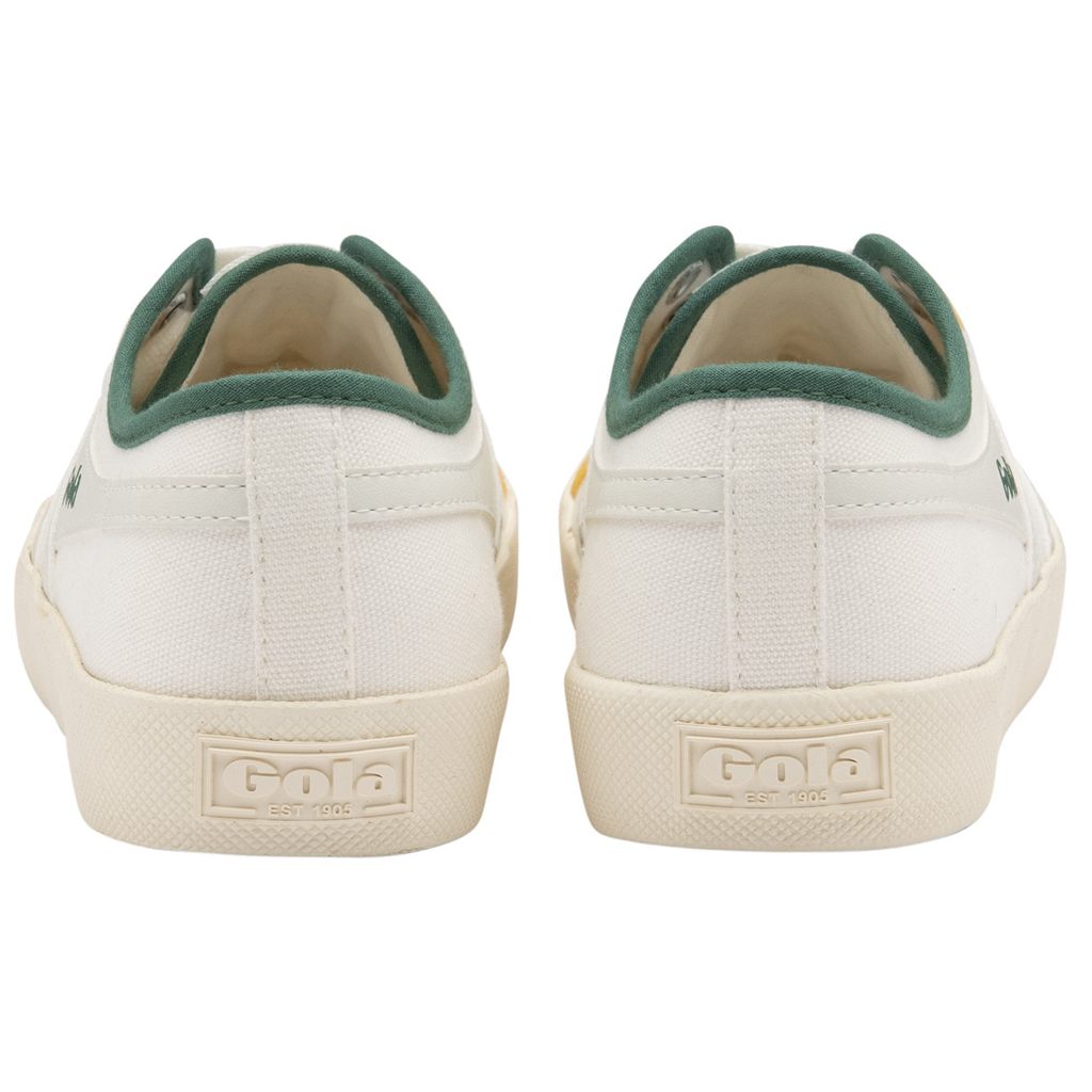 Gola Vegan Classics Coaster Smash Shoes Białe Ciemny Zielone Polska | 7859MWCIG