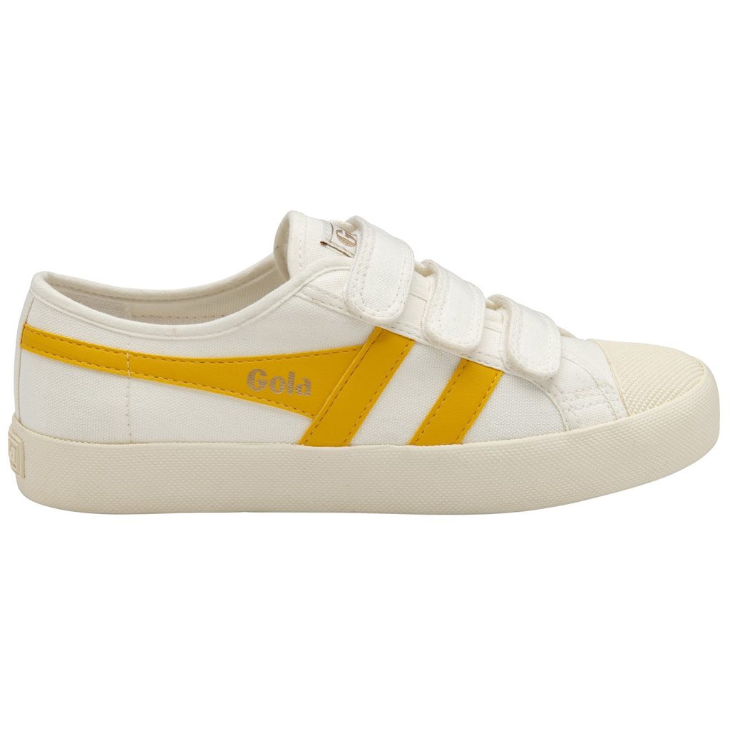 Gola Vegan Classics Coaster Strap Sneakers Białe Polska | 2813AWBIT