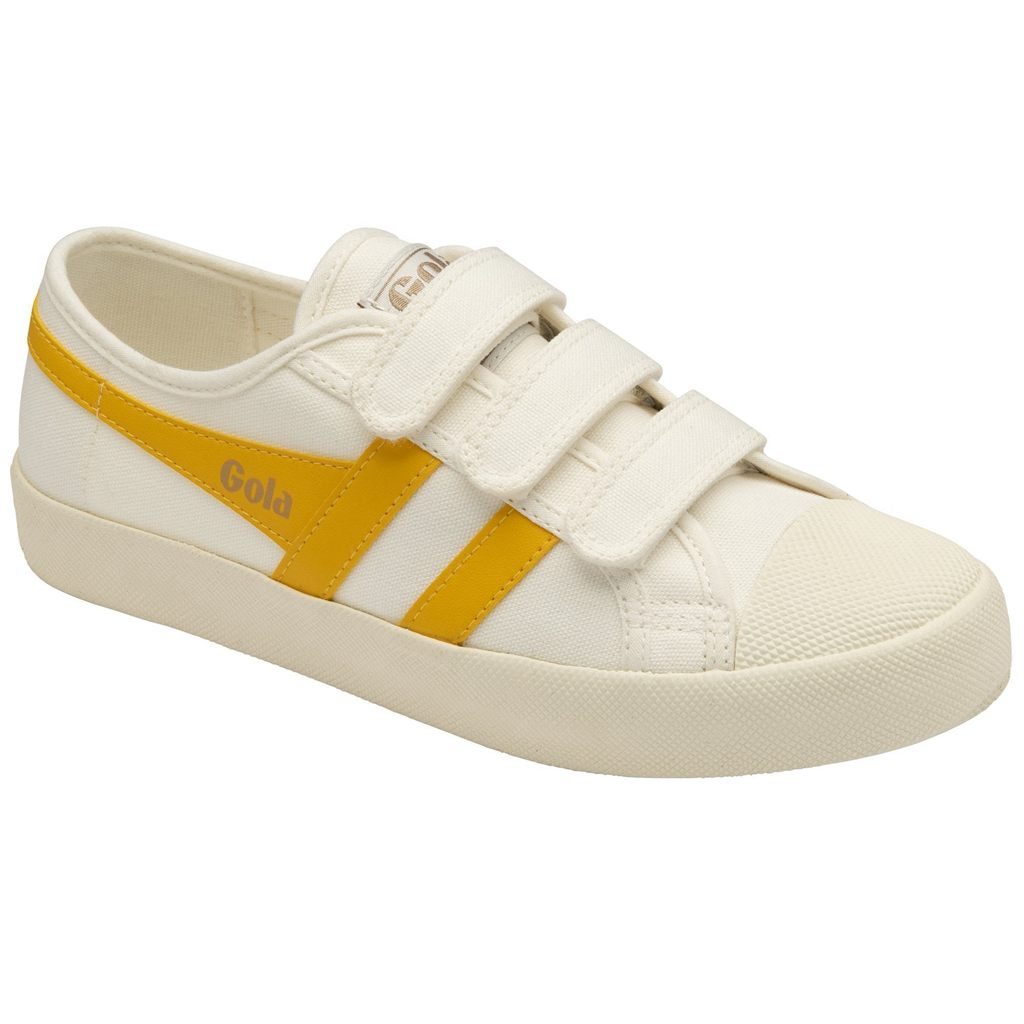 Gola Vegan Classics Coaster Strap Sneakers Białe Polska | 2813AWBIT