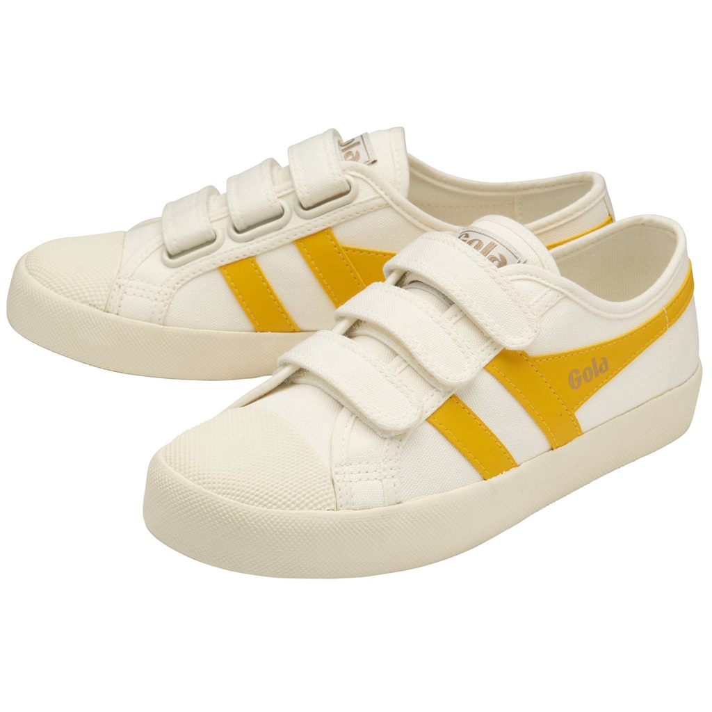 Gola Vegan Classics Coaster Strap Sneakers Białe Polska | 2813AWBIT