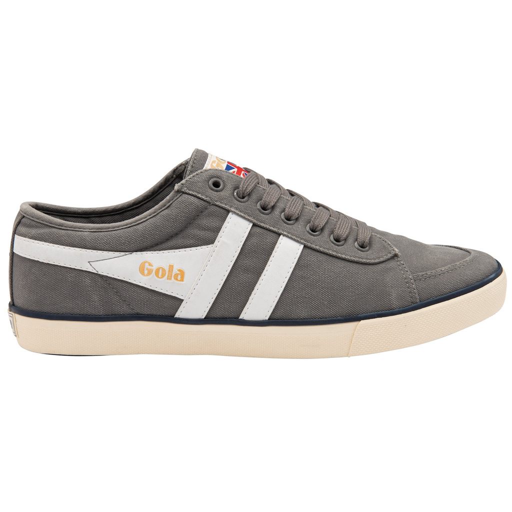 Gola Vegan Classics Comet Plimsoll Sneakers Białe Granatowe Polska | 6972QRBWM