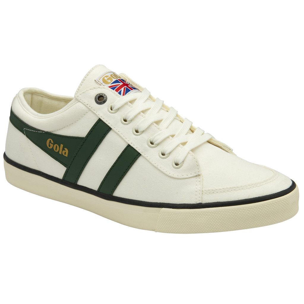 Gola Vegan Classics Comet Plimsoll Sneakers Białe Czarne Polska | 8619NUZMR