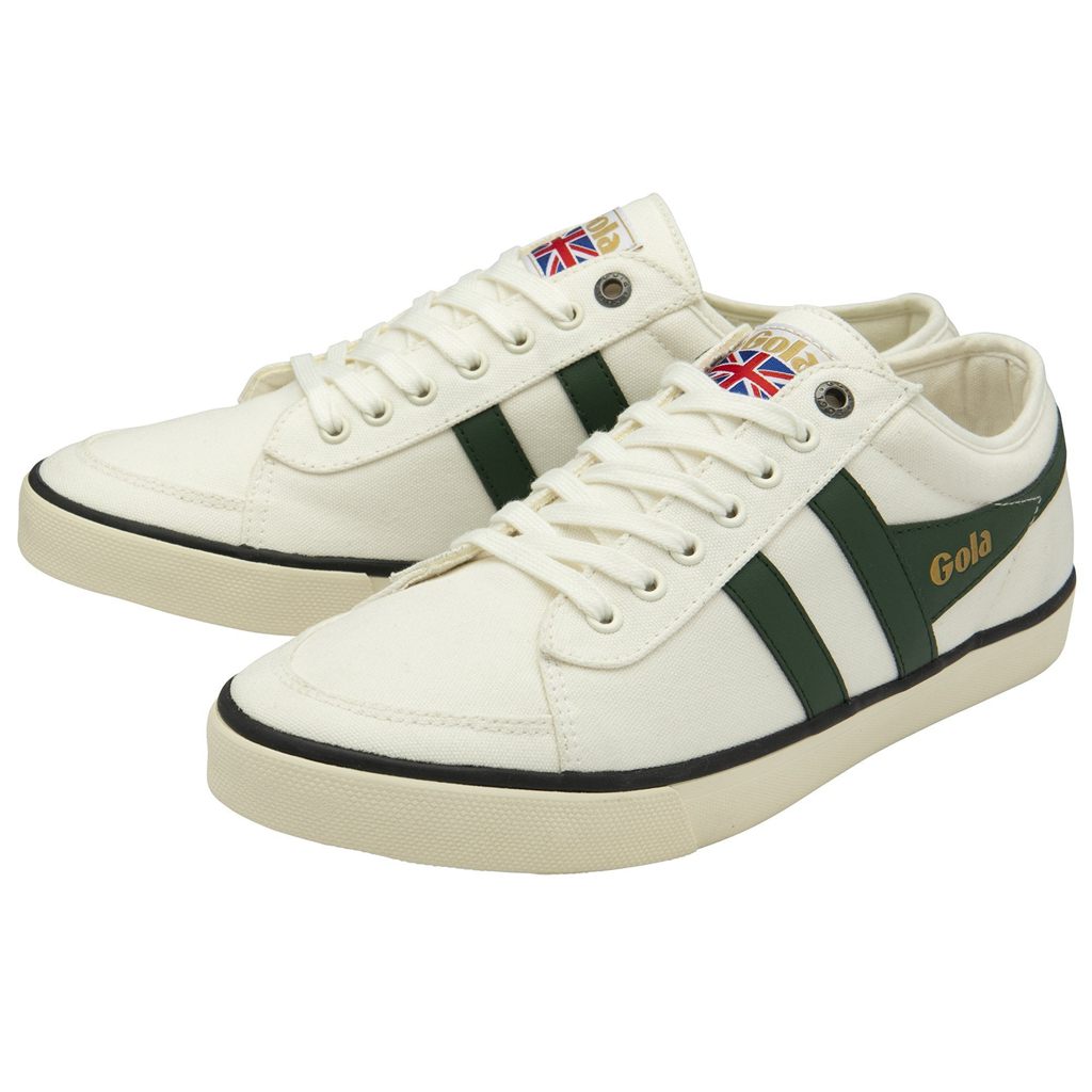Gola Vegan Classics Comet Plimsoll Sneakers Białe Czarne Polska | 8619NUZMR