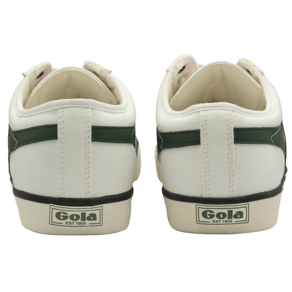 Gola Vegan Classics Comet Plimsoll Sneakers Białe Czarne Polska | 8619NUZMR
