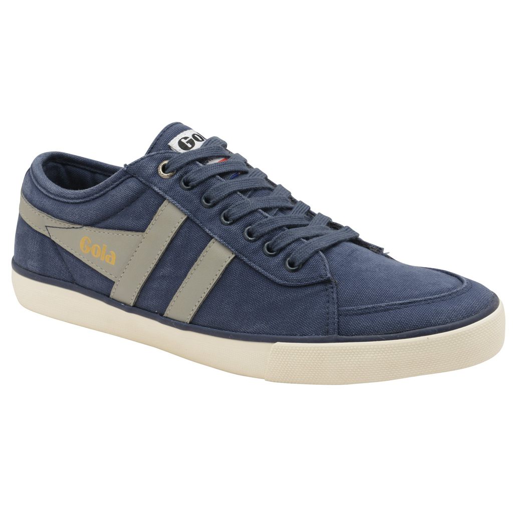 Gola Vegan Classics Comet Plimsoll Sneakers Granatowe Głęboka Szare Polska | 7493PEJTM