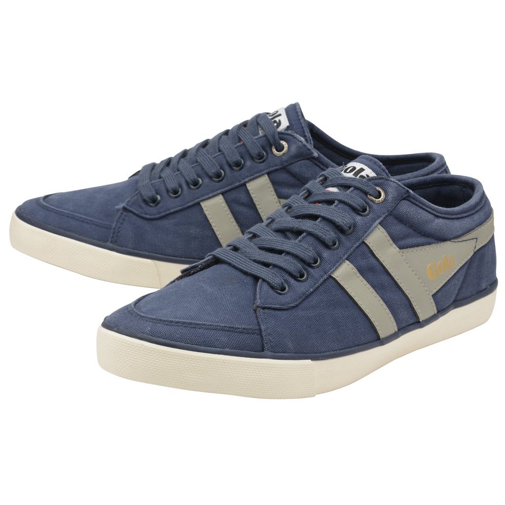 Gola Vegan Classics Comet Plimsoll Sneakers Granatowe Głęboka Szare Polska | 7493PEJTM