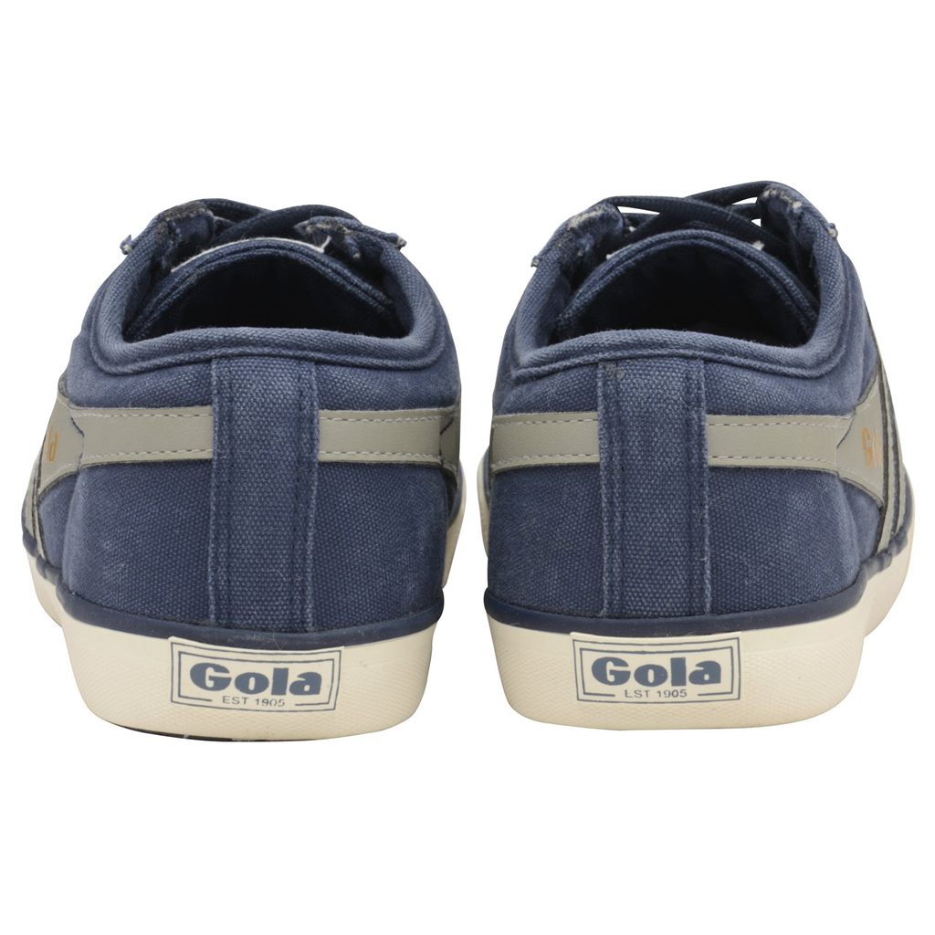 Gola Vegan Classics Comet Plimsoll Sneakers Granatowe Głęboka Szare Polska | 7493PEJTM