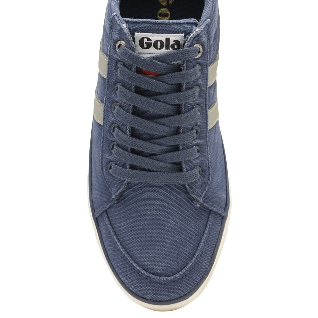 Gola Vegan Classics Comet Plimsoll Sneakers Granatowe Głęboka Szare Polska | 7493PEJTM