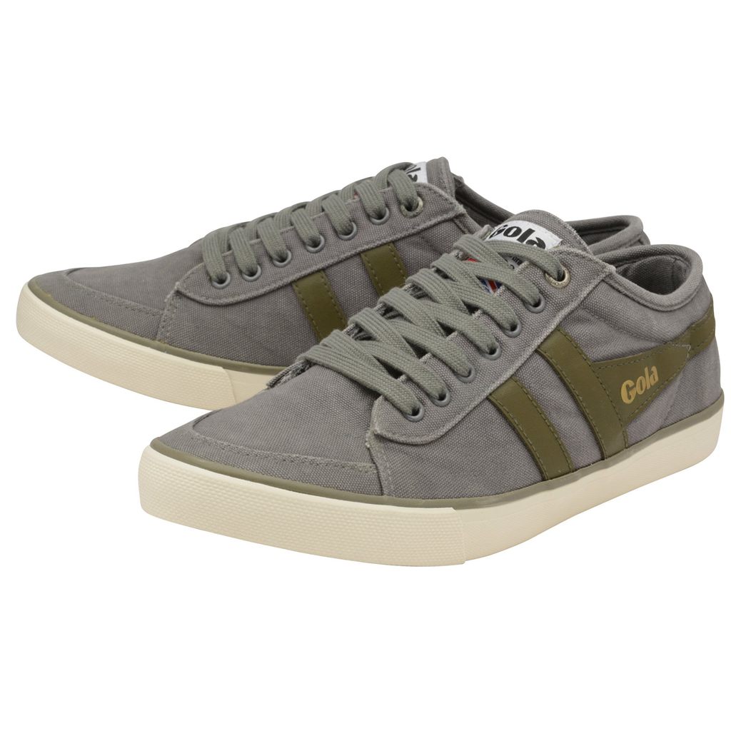 Gola Vegan Classics Comet Plimsoll Sneakers Szare Khaki Polska | 7942ENVDT