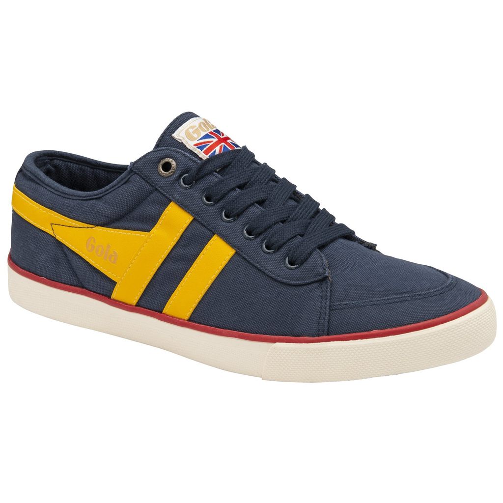 Gola Vegan Classics Comet Plimsoll Sneakers Granatowe Czerwone Polska | 2764JDGHB