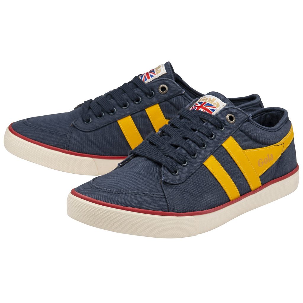 Gola Vegan Classics Comet Plimsoll Sneakers Granatowe Czerwone Polska | 2764JDGHB