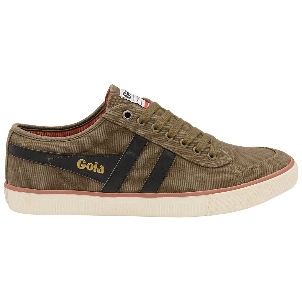 Gola Vegan Classics Comet Plimsoll Trainer Khaki Czarne Polska | 8524IWXVD