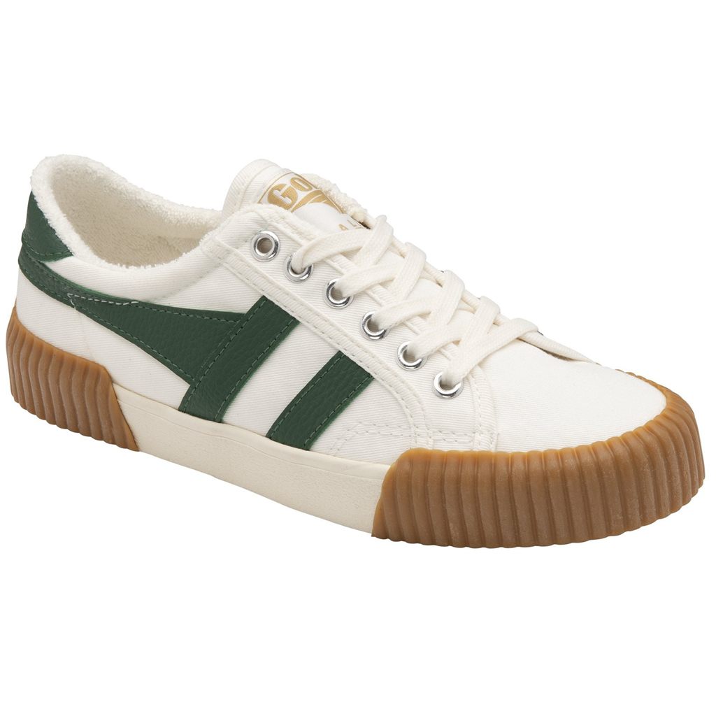 Gola Vegan Classics Rally Plimsoll Sneakers Białe Zielone Polska | 6048EFNSQ