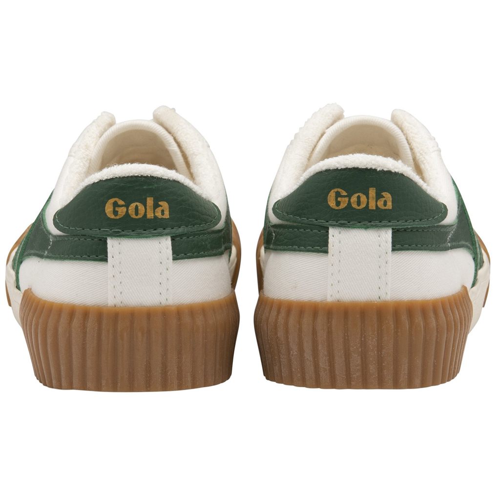 Gola Vegan Classics Rally Plimsoll Sneakers Białe Zielone Polska | 6048EFNSQ