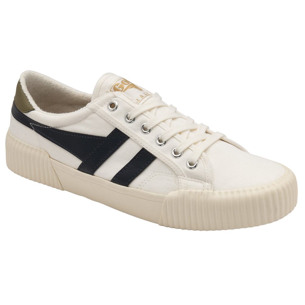 Gola Vegan Classics Rally Plimsoll Sneakers Białe Granatowe Khaki Polska | 6547EOFPG