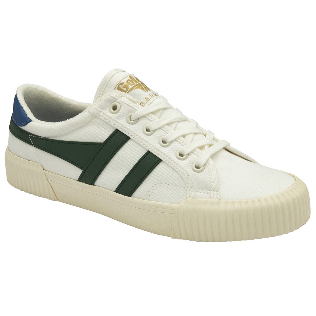 Gola Vegan Classics Rally Plimsoll Sneakers Białe Niebieskie Polska | 2689JKWMR