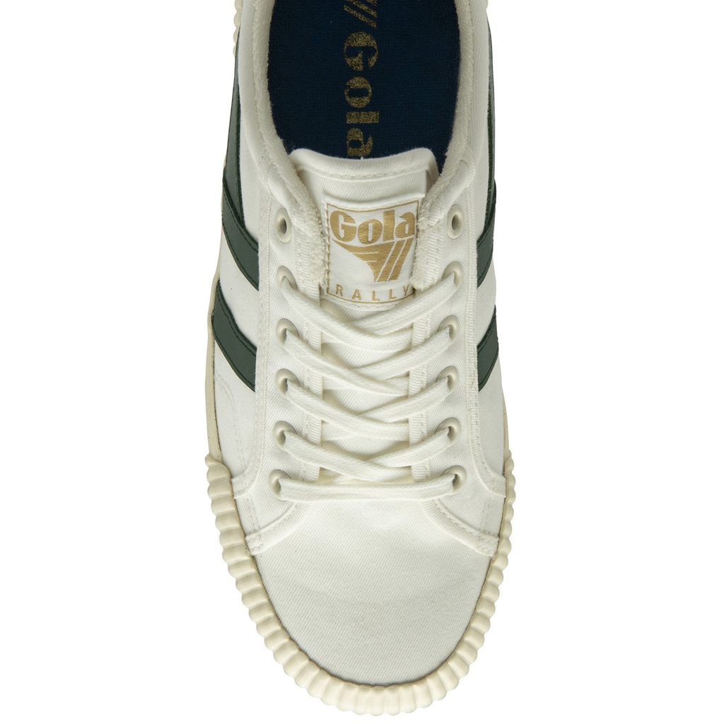 Gola Vegan Classics Rally Plimsoll Sneakers Białe Niebieskie Polska | 2689JKWMR