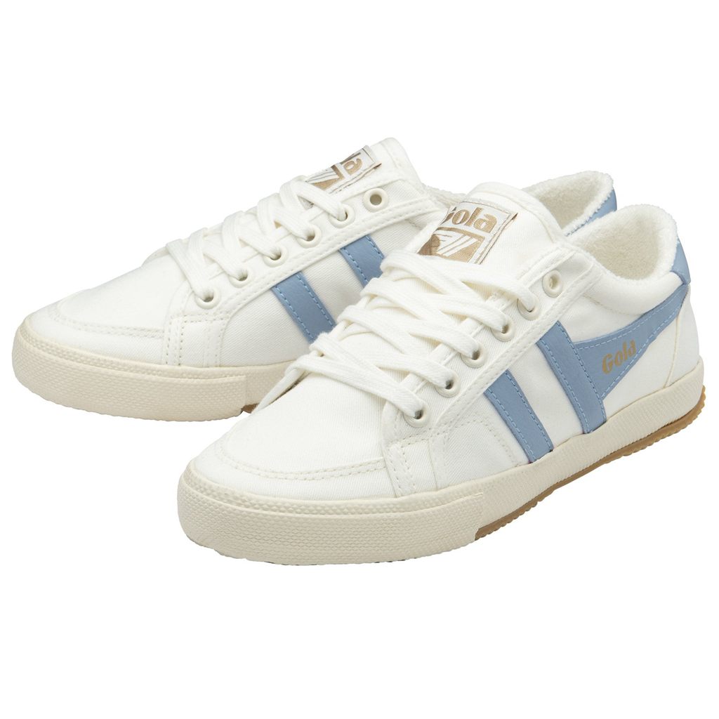 Gola Vegan Classics Stratus Plimsoll Sneakers Białe Polska | 1504SNXCG