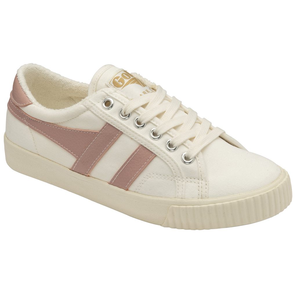 Gola Vegan Classics Tennis Mark Cox Sneakers Białe Różowe Polska | 7315PRVWK