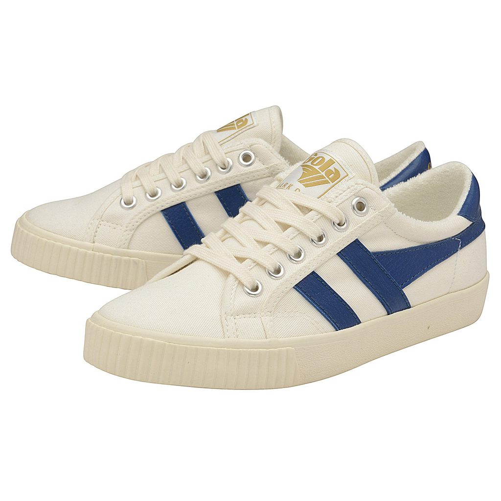 Gola Vegan Classics Tennis Mark Cox Sneakers Białe Niebieskie Polska | 0763BSJFA