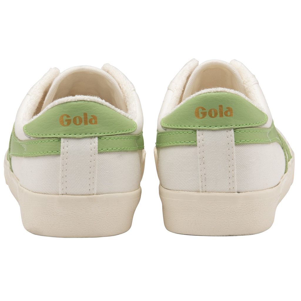 Gola Vegan Classics Tennis Mark Cox Sneakers Białe Zielone Polska | 2501KDJPA