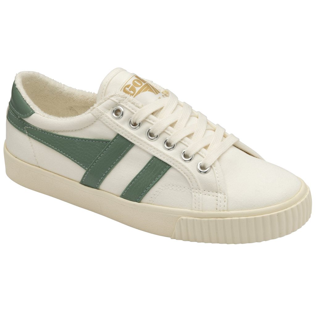 Gola Vegan Classics Tennis Mark Cox Sneakers Białe Zielone Polska | 5839DIABS