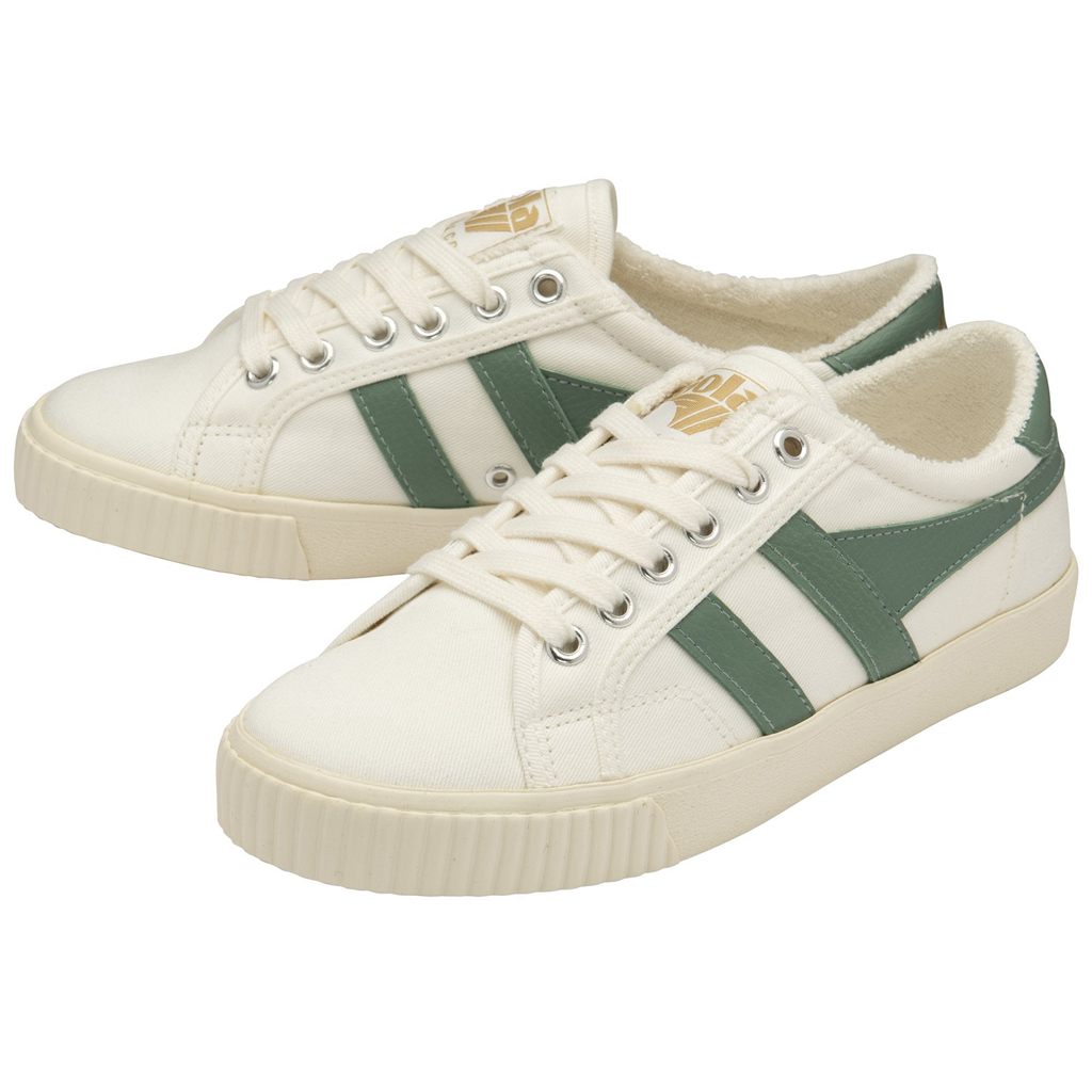 Gola Vegan Classics Tennis Mark Cox Sneakers Białe Zielone Polska | 5839DIABS
