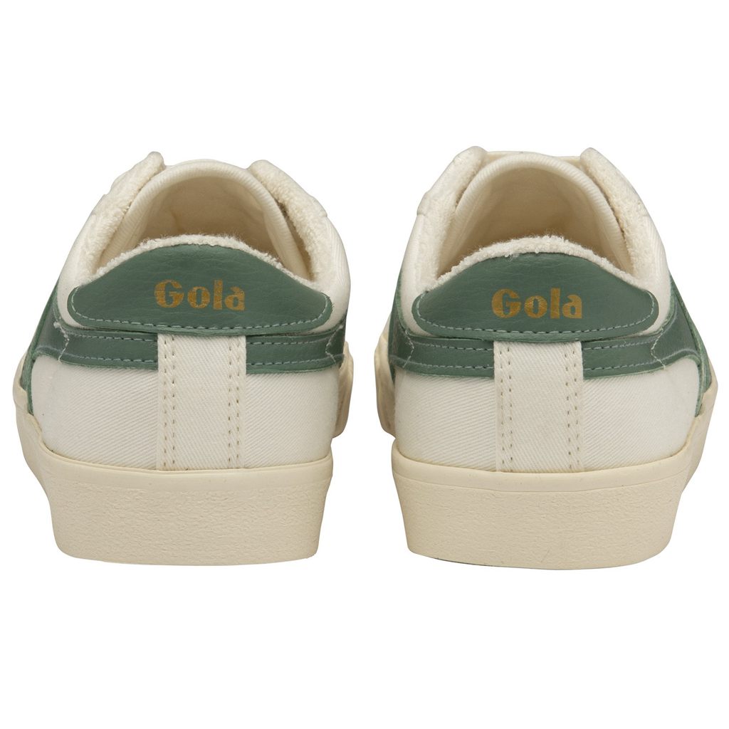 Gola Vegan Classics Tennis Mark Cox Sneakers Białe Zielone Polska | 5839DIABS