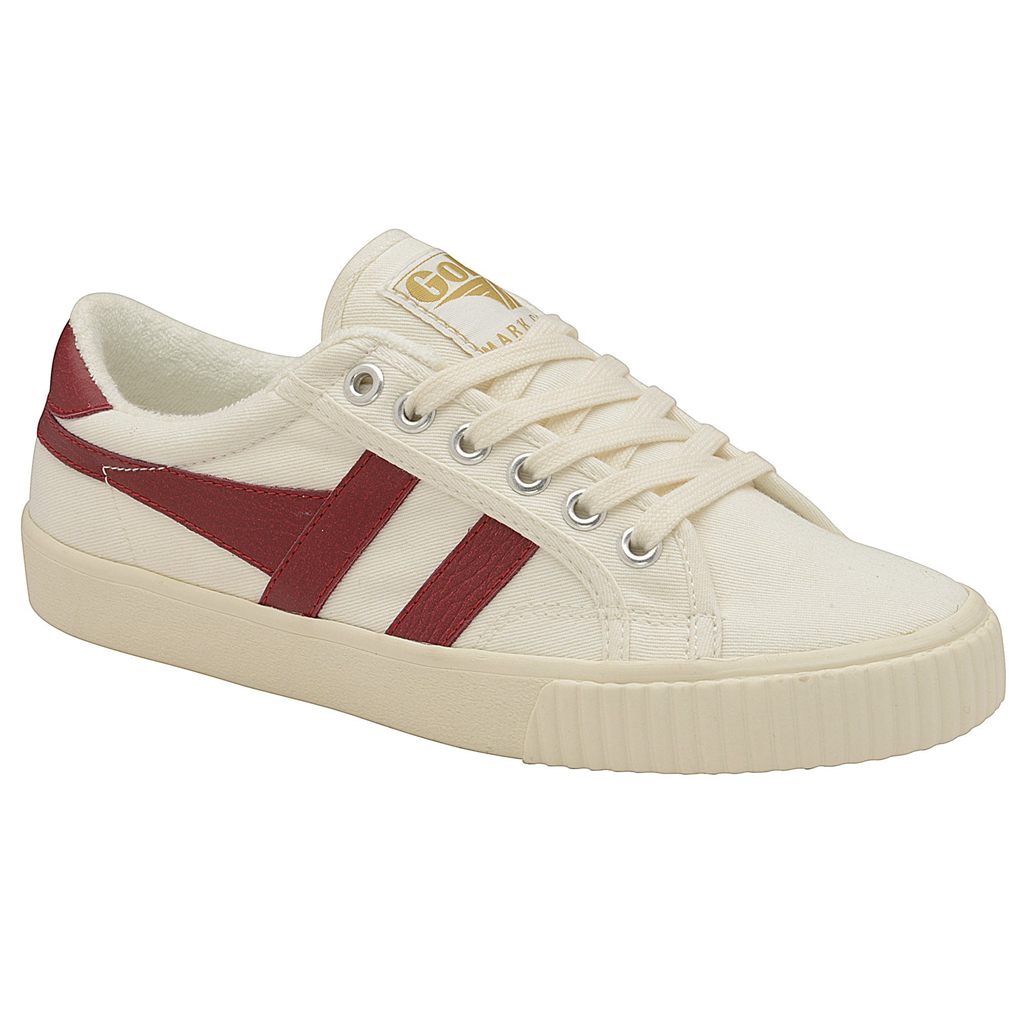 Gola Vegan Classics Tennis Mark Cox Sneakers Białe Jasny Czerwone Polska | 7830YNJSP